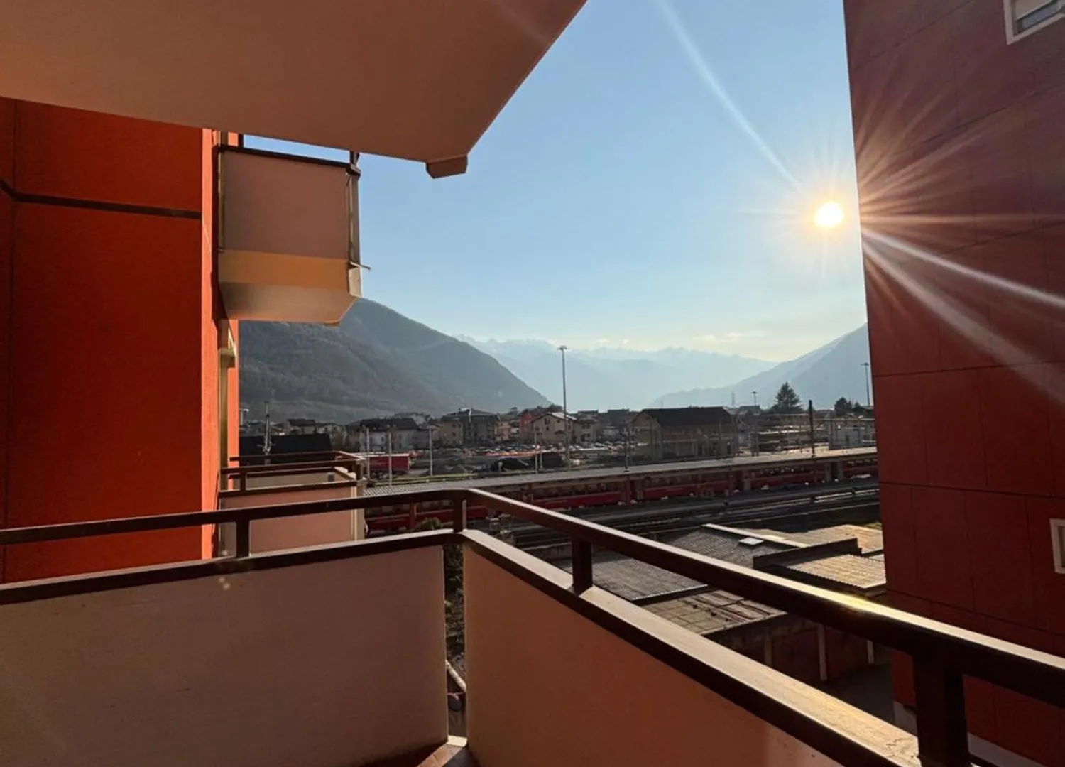 티라노 La Finestra Sul Trenino 아파트